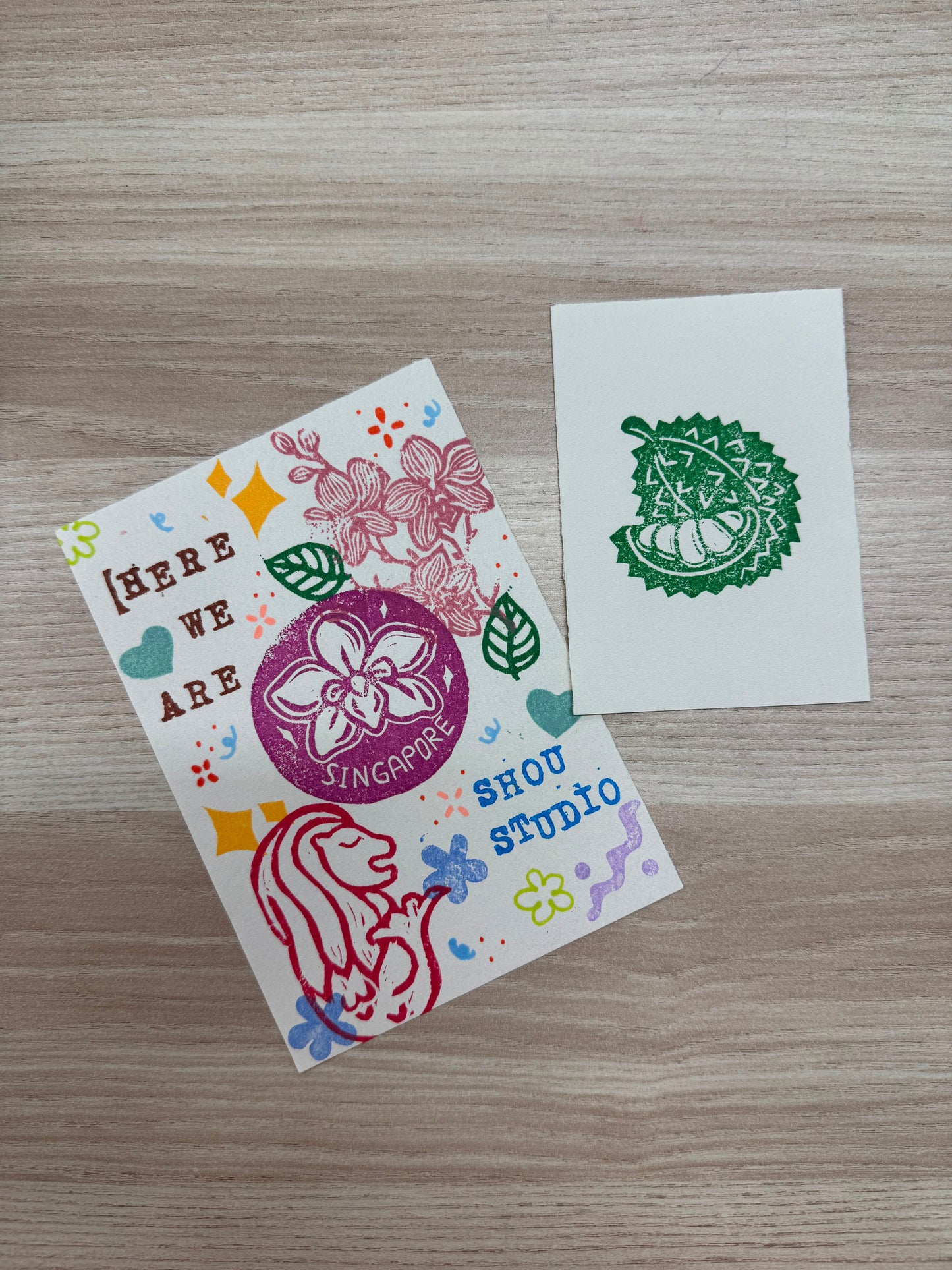 National Day Lino Cut Event