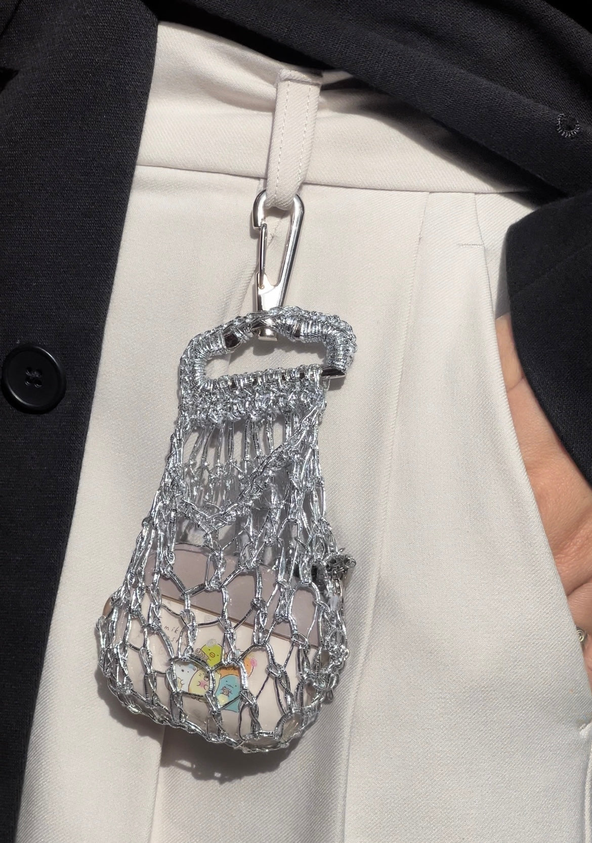 Silver Convenience Pouch