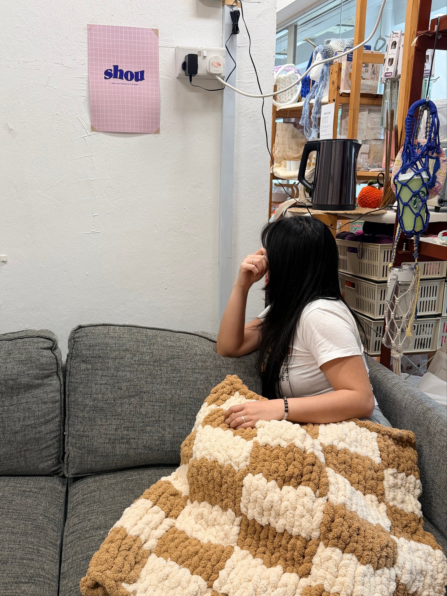 Hand Knit Blanket Workshop