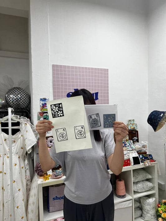Lino Cut Workshop 2024 Portfolio