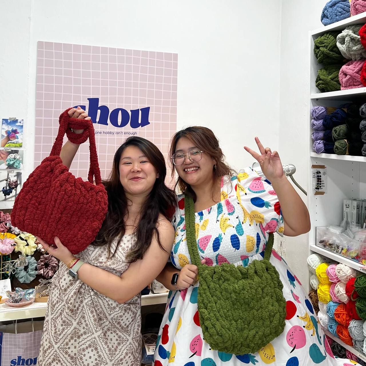 Hand Knit Bag Workshop