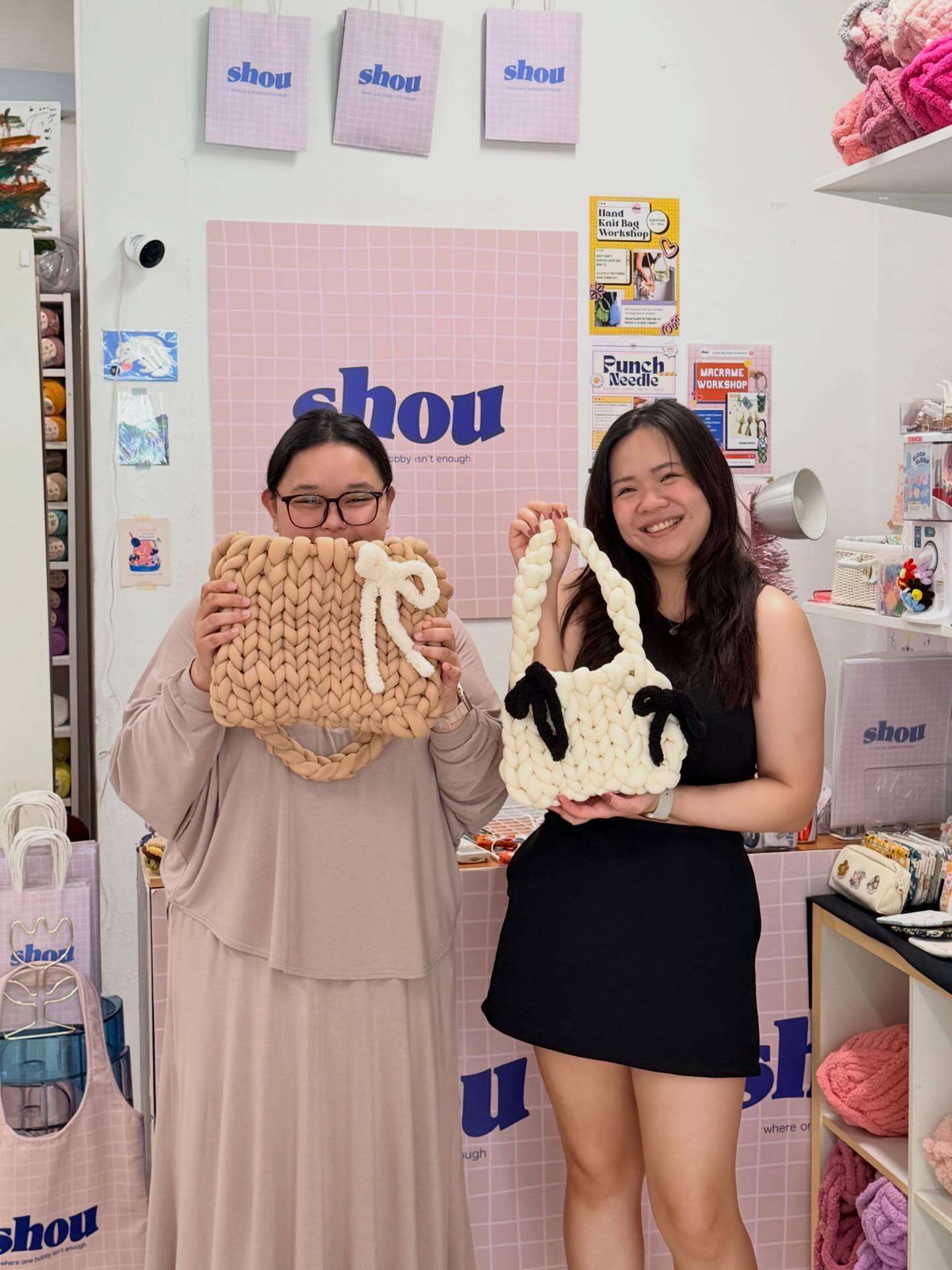 Hand Knit Bag Workshop