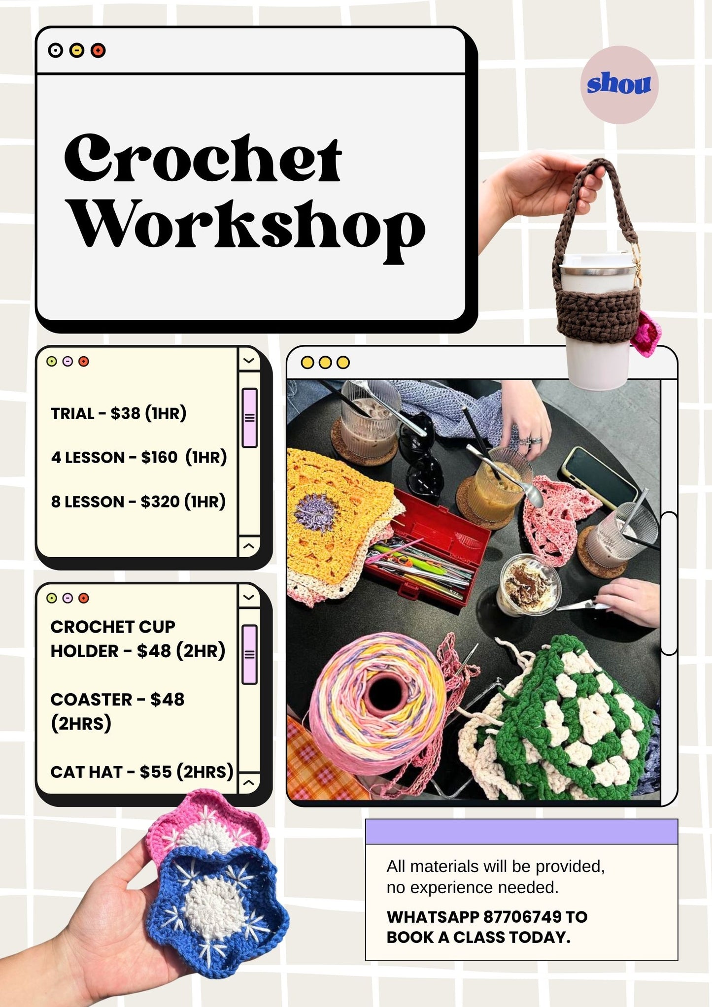 Crochet Beginner Lessons