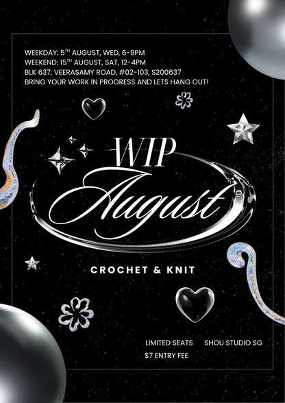 WIP AUGUST (Crochet & Knit)
