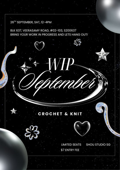 WIP SEPTEMBER (Crochet & Knit)
