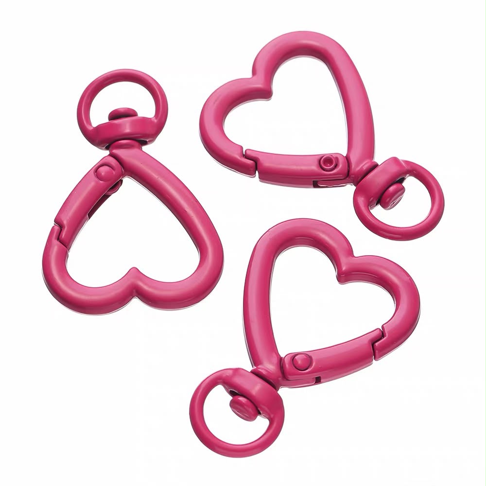 Heart Keychain Hooks