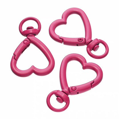Heart Keychain Hooks