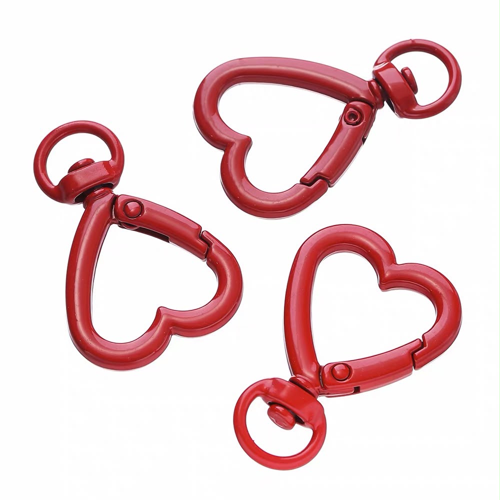 Heart Keychain Hooks