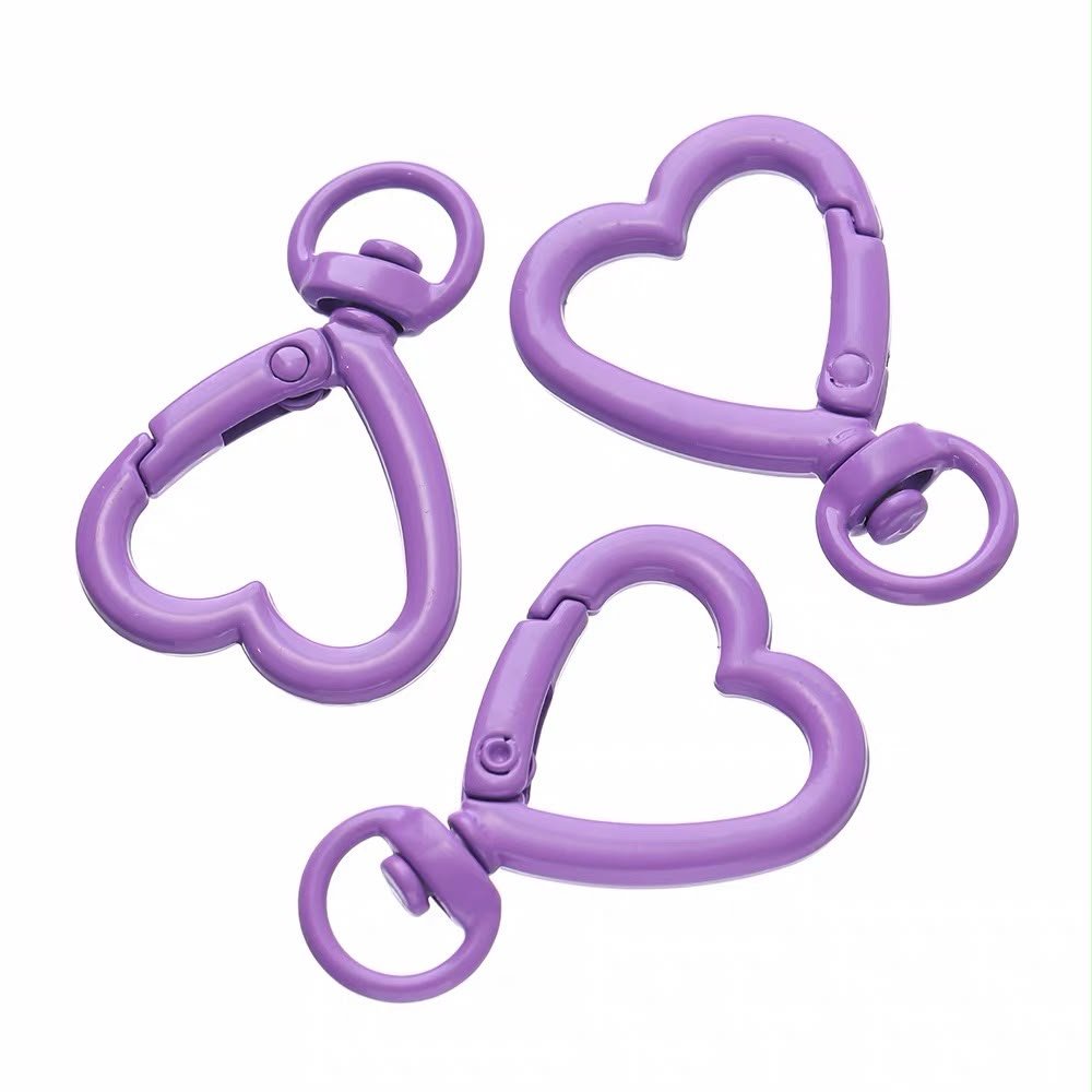 Heart Keychain Hooks