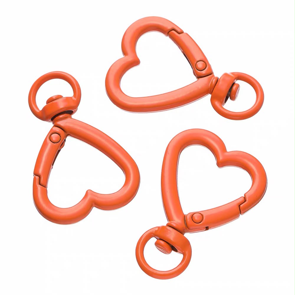 Heart Keychain Hooks