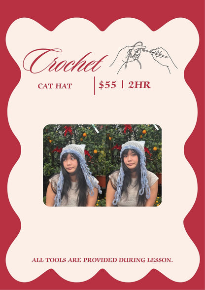 Crochet Cat Hat Workshop