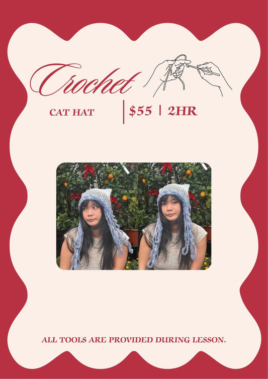 Crochet Cat Hat Workshop