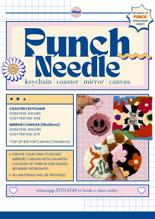 Punch Needle Workshop